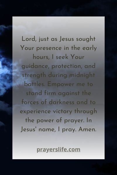 The Power Of Midnight Prayer In Spiritual Warfare