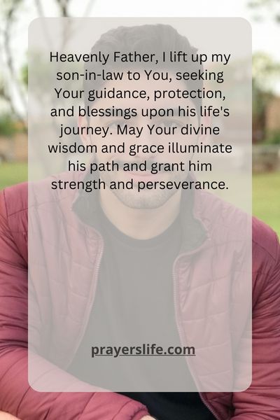 The Power Of Prayer For My Son-In-Law