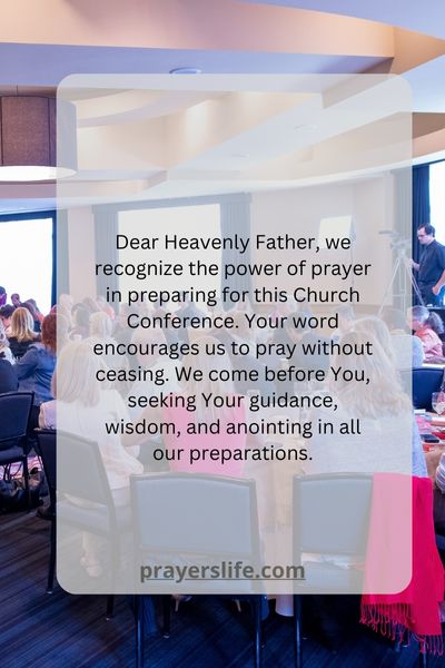 The Power Of Prayer In Conference Preparation