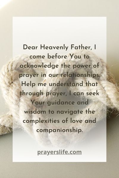 The Power Of Prayer In Relationships