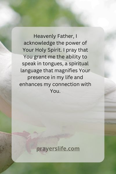 The Power Of Praying For The Holy Spirit'S Presence