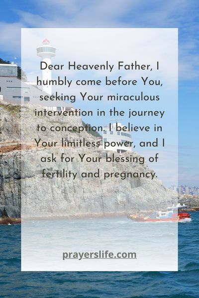 The Power Of The Miracle Prayer For Conception