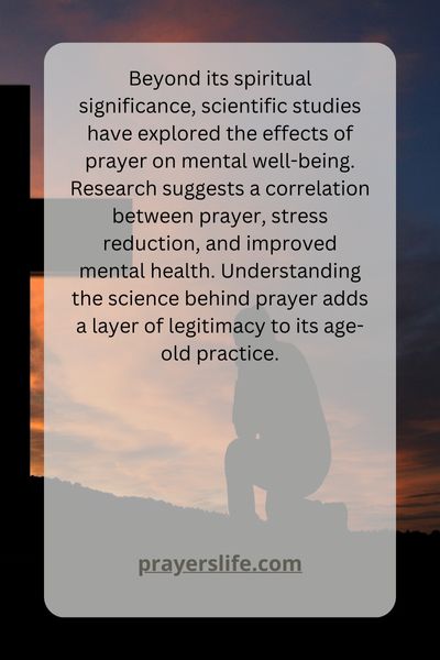 The Science Behind Prayer