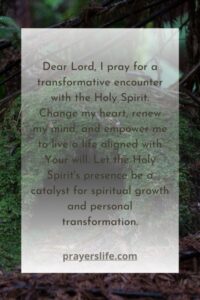 21 Powerful Prayer Points To Be Filled With The Holy Spirit