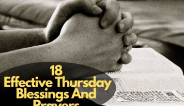 Thursday Blessings And Prayers