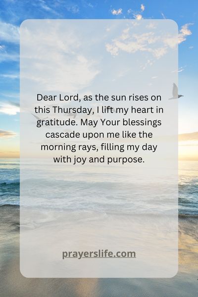 Thursday Morning Prayers To Start Your Day