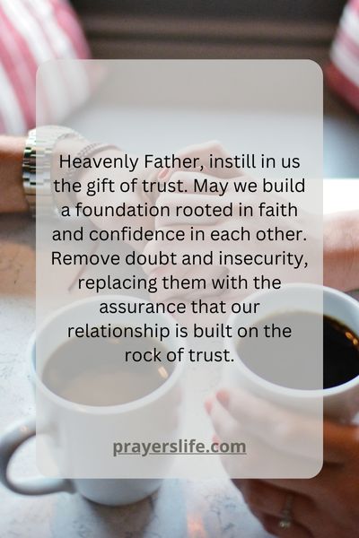 Trust Building Prayer For A Solid Foundation