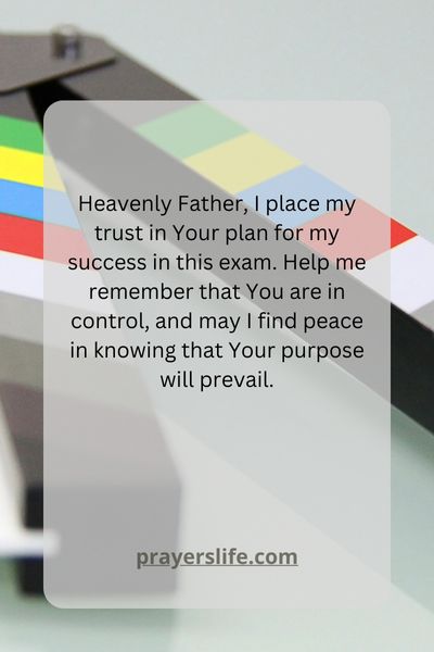 Trusting God'S Plan For Success