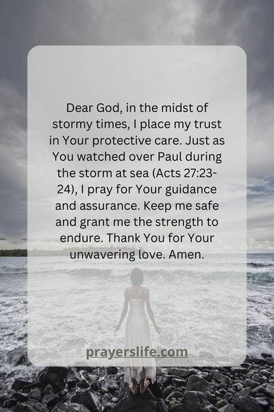Trusting God'S Protection In Stormy Times