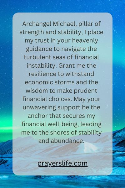 Trusting In Archangel Michael For Financial Stability