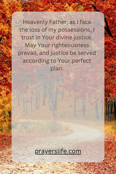 Trusting In Divine Justice