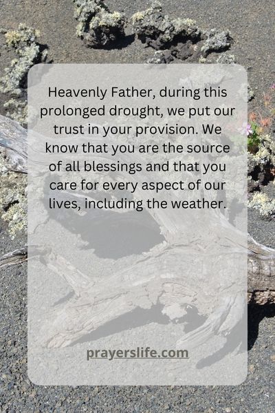 Trusting In God'S Provision: A Prayer For Rain During Drought