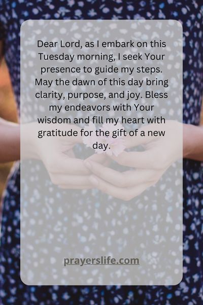Tuesday Morning Prayer Quotes