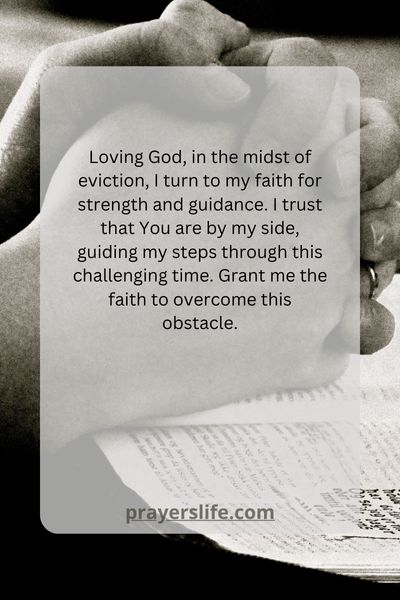 Turning To Faith In The Face Of Eviction