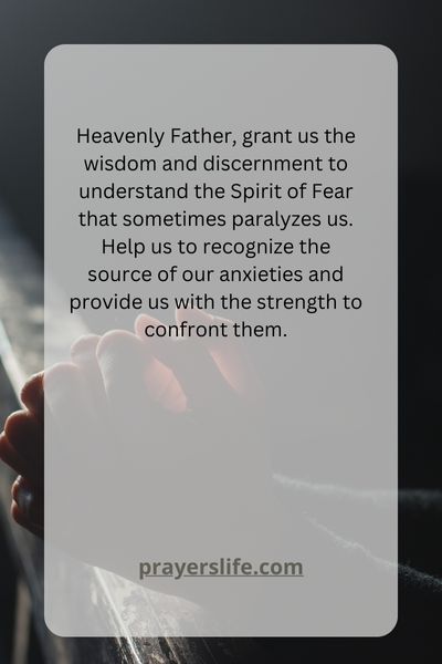 Understanding The Spirit Of Fear