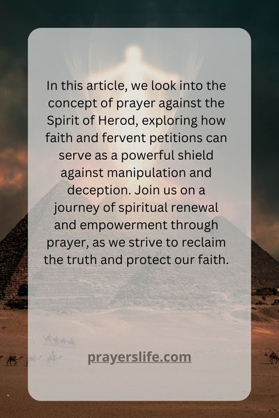 Understanding The Spirit Of Herod