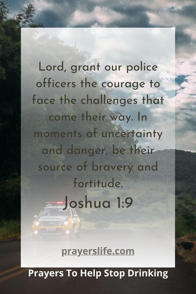 Uniting In Prayer For Police Officers
