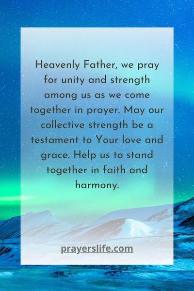 Unity And Strength In Open Doors Monthly Prayer