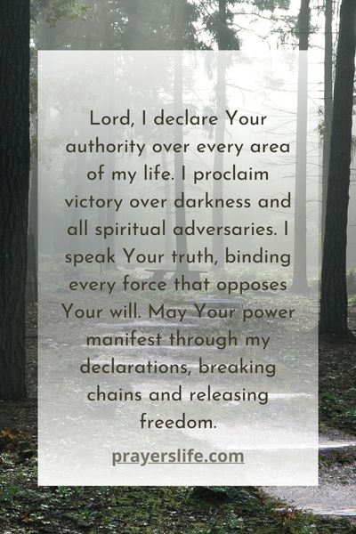 Unlocking Victory Declarations In Spiritual Warfare