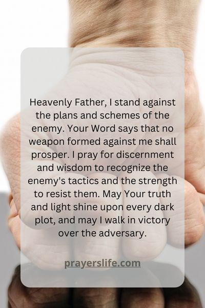 Warfare Prayers To Defeat The Enemys Plans
