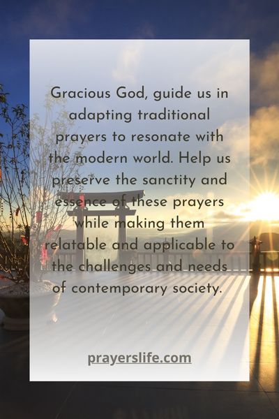 Modern Adaptations Of Traditional Prayers