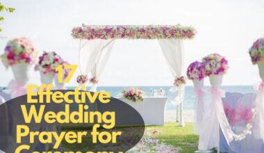 Wedding Prayer For Ceremony