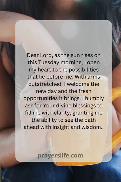 Welcoming Tuesday With Morning Prayers