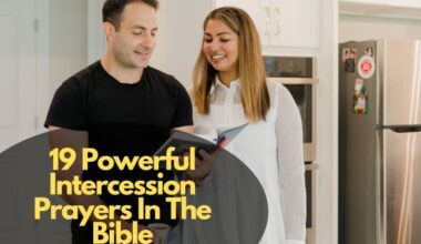 Intercession Prayers In The Bible