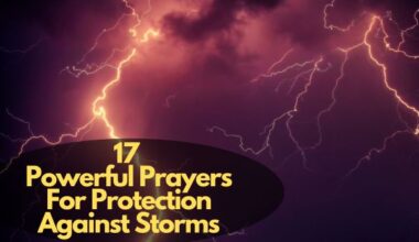 Prayers For Protection Against Storms