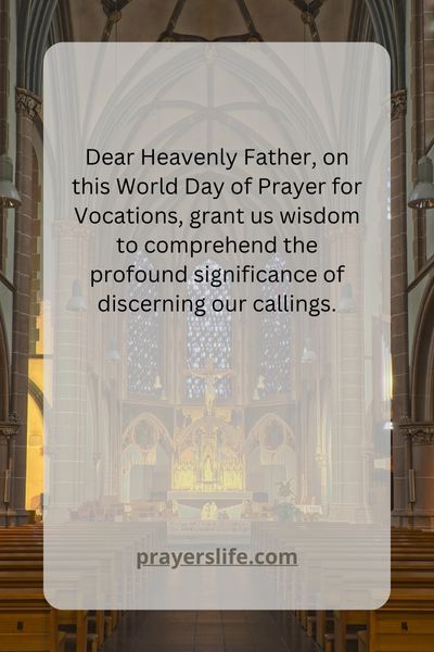 World Day Of Prayer For Vocations