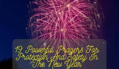 Prayers For Protection And Safety In The New Year