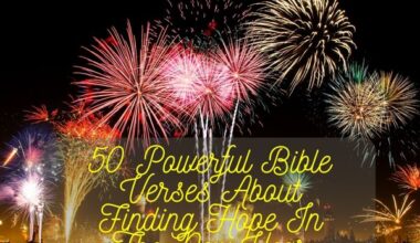 Bible Verses About Finding Hope In The New Year