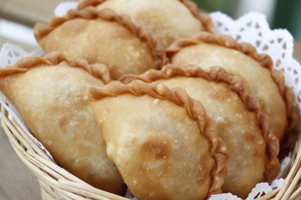 A Basket Of Gourmet Pastries