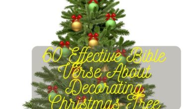 Bible Verse About Decorating Christmas Tree