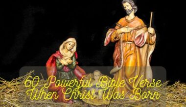 Bible Verse When Christ Was Born