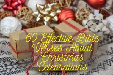 60 Effective Bible Verses About Christmas Celebrations