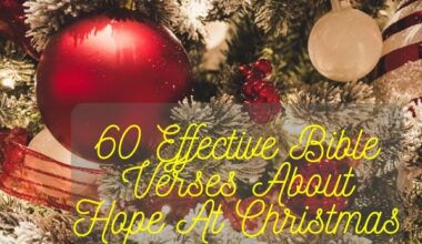 Bible Verses About Hope At Christmas
