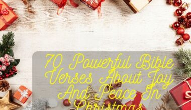 Bible Verses About Joy And Peace In Christmas