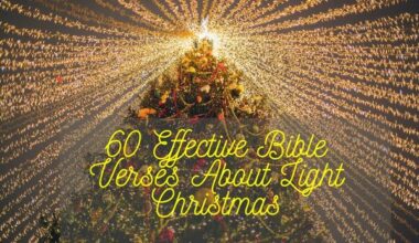 Bible Verses About Light Christmas
