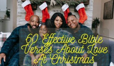 Bible Verses About Love At Christmas