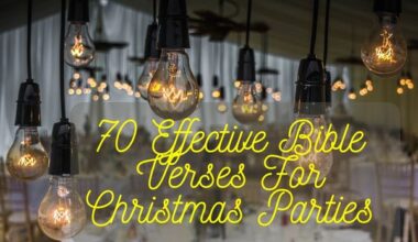 Bible Verses For Christmas Parties