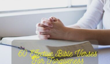 Bible Verses For Forgiveness