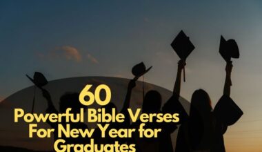 Bible Verses For New Year For Graduates
