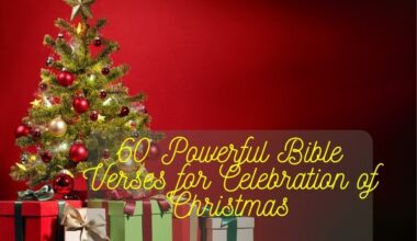 Bible Verses For Celebration Of Christmas