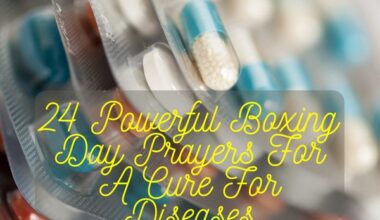 Boxing Day Prayers For A Cure For Diseases