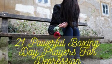 Boxing Day Prayers For Depression