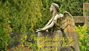 Boxing Day Reflections And Prayers