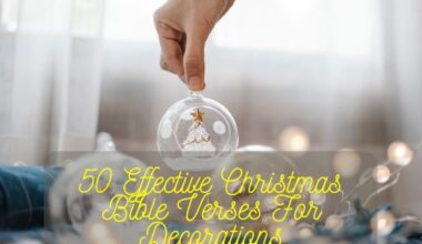 Christmas Bible Verses For Decorations