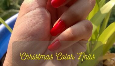 Christmas Color Nails