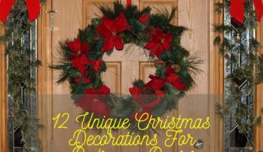 Christmas Decorations For Bedroom Doors